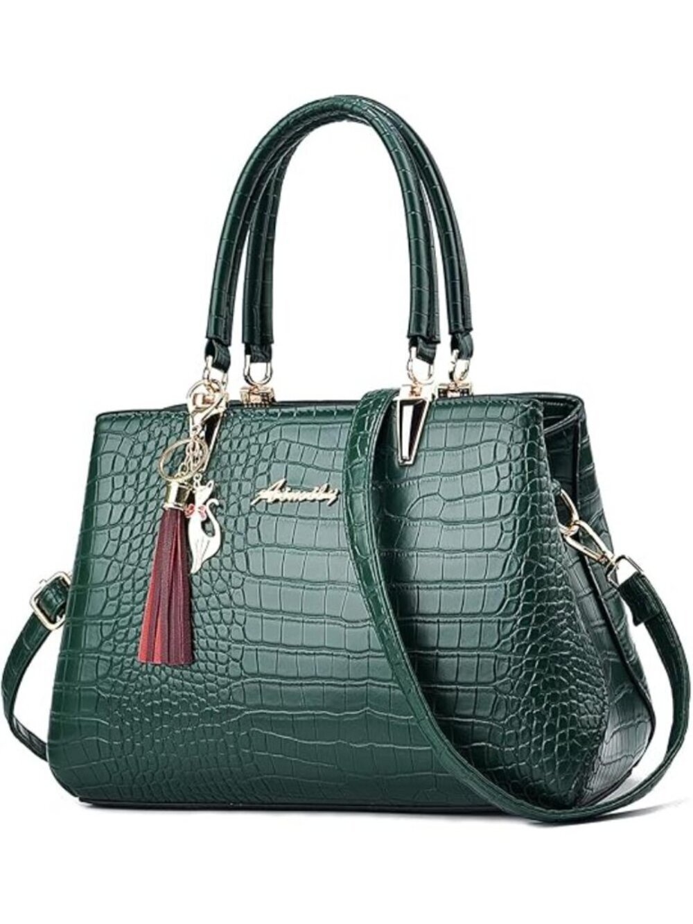 Women's 1-green S Shoulder Bag Ladies Satchel Messenger Tote Bag Purses